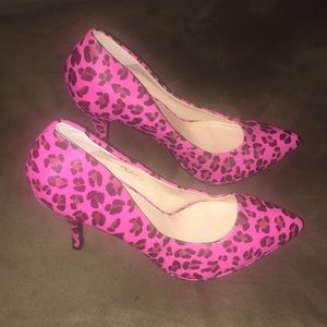 Pink Cheetah Stilettos 💄